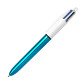 Retractable Bic Shine 4-color ballpoint pen 1mm tip - medium writing