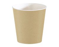 50 bicchieri carta avana 3 oz 80/85 ml
