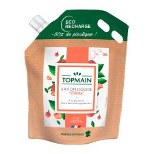 En_sac 2,5l ecorec savon topmain peche