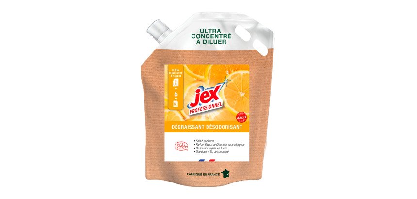 Dégraissant concentré à diluer Triple Action Jex Professionnel, Pays niçois