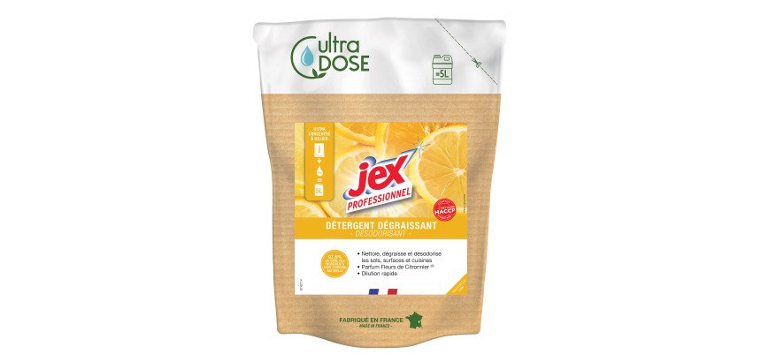 Dégraissant concentré à diluer Triple Action Jex Professionnel, Pays niçois