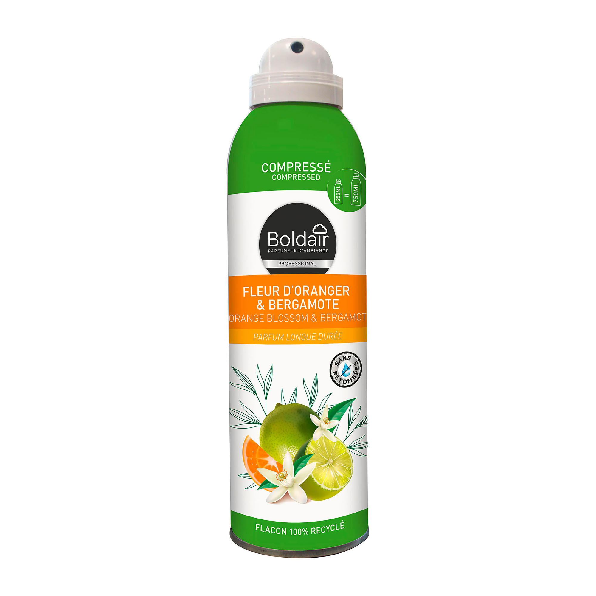 Lot De 6 Désodorisants Boldair Aromathérapie Activ 500 Ml - Parfum Vert - Neuf