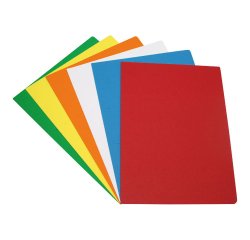Subcarpetas cartulina Folio 180g FSC Grafoplás colores surtidos