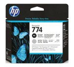 HP 774 cabezal de impresión original negro foto/ gris ( P2W00A)