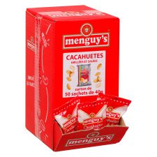 Cacahuètes MENGUY'S - Boîte présentoir de 50 paquets de 40 g