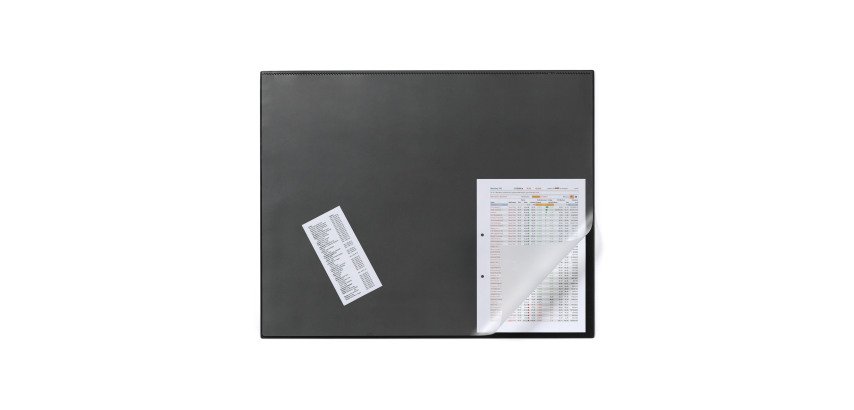 Vade de escritorio 650 x 520 mm con solapa transparente Durable