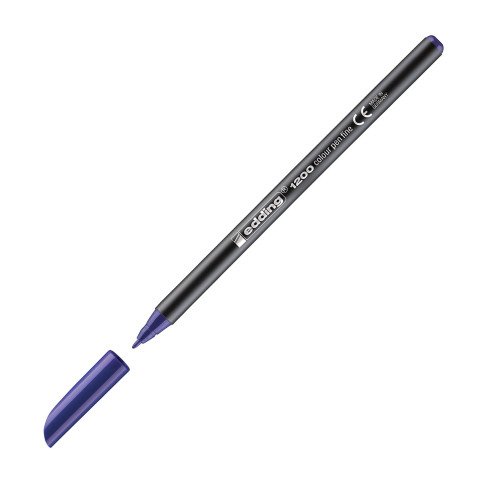 Rotulador edding 1200 violeta - Punta 1 mm