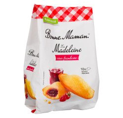 Madeleine with raspberry heart Bonne Maman - 300 g packet