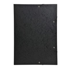 Carpeta con gomas y 3 solapas A3 Exacompta FSC en cartón lustrado de 600 g/m² (59502E)