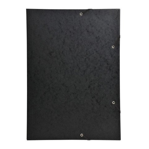 Carpeta con gomas y 3 solapas A3 Exacompta en cartón lustrado de 600 g/m² (59502E)