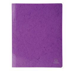 Subcarpeta con fástener A4 Iderama® Exacompta 355 g/m2 capacidad 200 hojas color violeta (380812B)