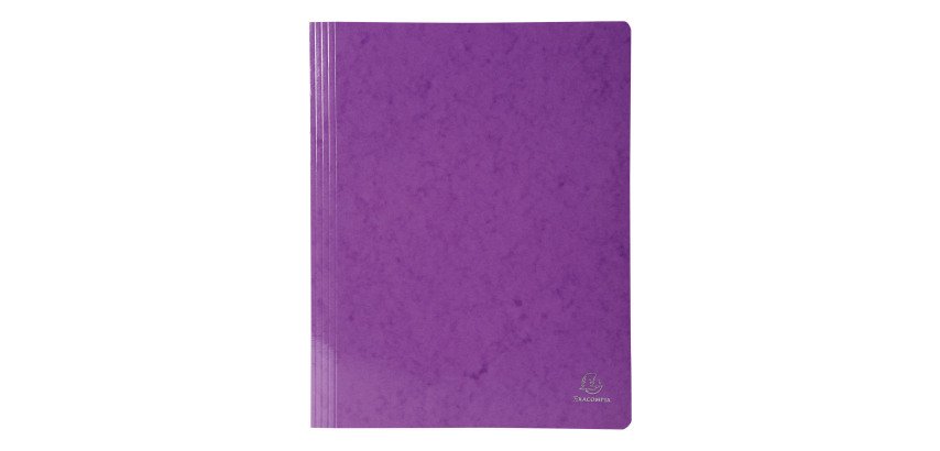 Subcarpeta con fástener A4 Iderama® Exacompta 355 g/m2 capacidad 200 hojas color violeta (380812B)