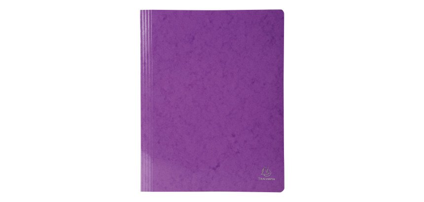 Subcarpeta con fástener A4 Iderama® Exacompta 355 g/m2 capacidad 200 hojas color violeta (380812B)