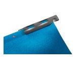 Carpetas colgantes para cajones 6 divisores 24 x 32 cm A4 lomo V Leitz color azul