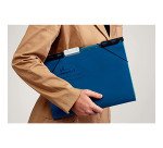 Carpetas colgantes para cajones 6 divisores 24 x 32 cm A4 lomo V Leitz color azul