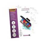 Paquete de 25 fundas de plastificación térmica A4 80 micras Fellowes Glossy