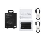 Samsung T7 Shield disque SSD externe 2 To - Usb 3.0 (Usb-A) - Usb 3.1 (Usb-C) Noir