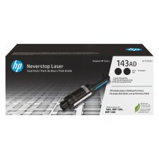 Pack 2 vullingen toner HP Neverstop 143AD zwart