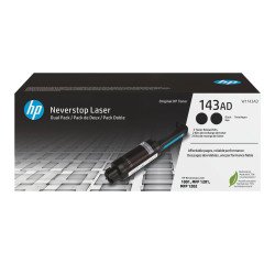 HP Neverstop 143AD Pack 2 recargas de tóner negro