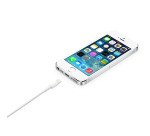 White Apple Lightning to USB cable 2m