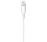 White Apple Lightning to USB cable 2m