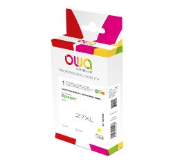 Cartuccia compatibile owa per epson num. 27xl cod. c13t27144010 giallo 11ml 1230p xl