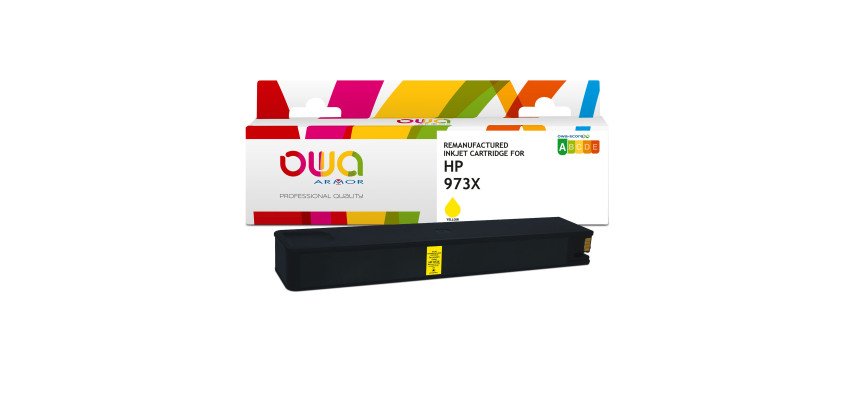 Cartuccia d'inchiostro Owa per Hp pagewide 973XL