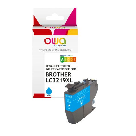 Cartuccia d'inchiostro Owa per Brother LC3219XL