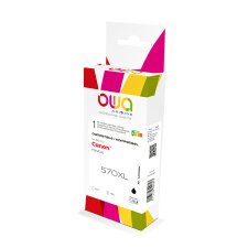 Cartuccia compatibile owa per canon num. pgi570xl b cod. 0318c001 nero 22ml 770p xl