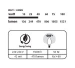 Ampoule LED - E14 - 4 W - Flamme