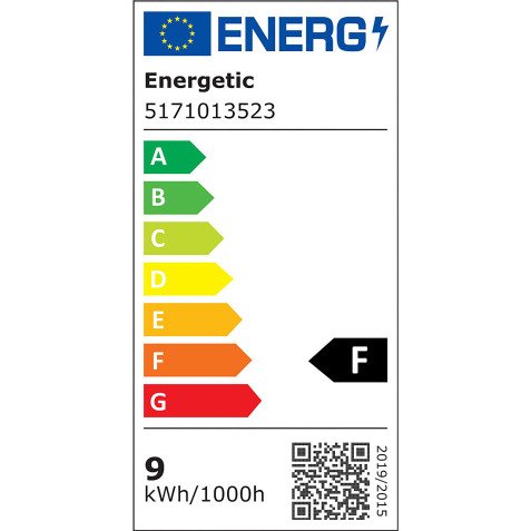 Led lamps - E27 - 8,6W - standard - set of 3