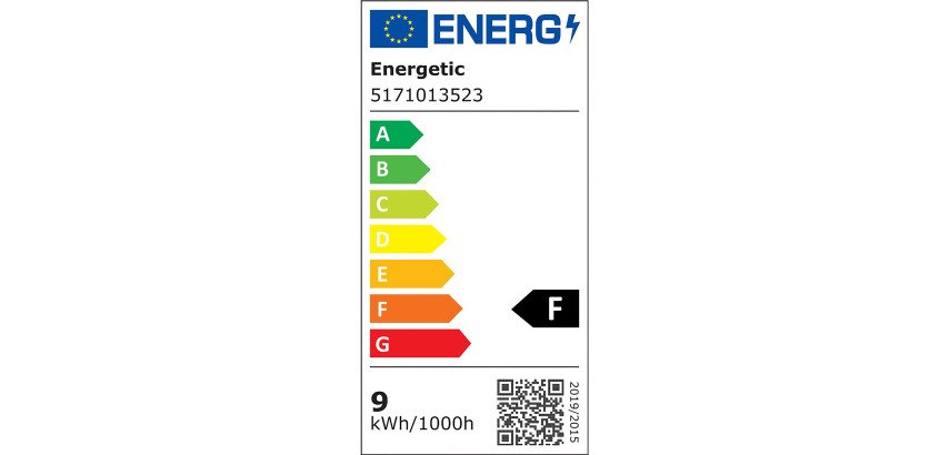 Led lamps - E27 - 8,6W - standard - set of 3