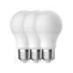 Ampoules LED - E27 - 8,6W - Standard - Lot de 3