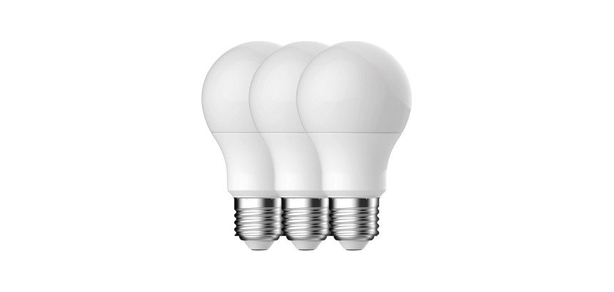 Ampoules Led - E27 - 8,6W - Standard - Lot de 3