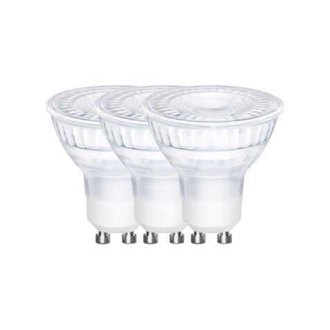 Réflecteurs LED - GU10 - 4,7 W - Lot de 3