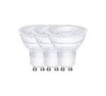 Réflecteurs LED - GU10 - 4,7 W - Lot de 3
