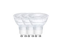 Réflecteurs LED - GU10 - 4,7 W - Lot de 3