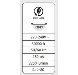 Tubo LED - G13 - 16 W