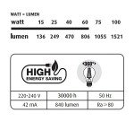 Ampoule LED - E27 - 4 W - Standard à filament