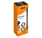BIC Cristal Exact Ballpoint Pen 0.28 mm Black Pack of 20