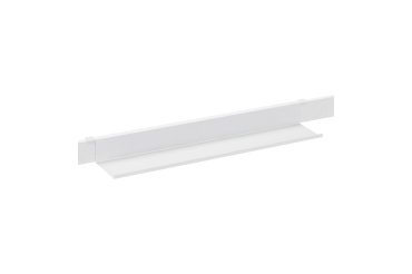 Goulotte passe-câbles horizontale L 59 cm pour bureau individuel Arko/Ecla/Excellens Métal Plus