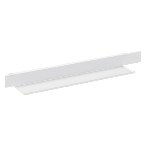 Goulotte horizontale passe-câbles L 59 cm pour bureau individuel Arko/Ecla/Excellens Métal Plus