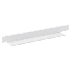 Goulotte passe-câbles horizontale L 59 cm pour bureau individuel Arko/Ecla/Excellens Métal Plus
