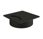 Lot de 2 obturateurs passe-câbles Ø 80 mm en zamac