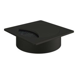 De_passe cables x2 zamak noir onyx