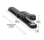 Agrafeuse long bras Marlin Rapesco Germ Savvy - capacité 25 feuilles