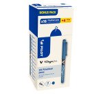 Pack de 16 stylos feutre V Sign Pen Pilot + 4 offerts