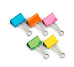 RAPESCO Pinces à Double Clip 19 mm, Couleurs assorties - Lot de 10