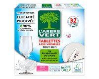 Dishwasher tablets All in 1 L'Arbre Vert - Box of 32