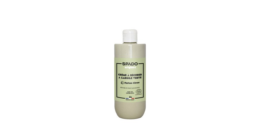 Crème à récurer à l'Argile verte Spado Origines - Flacon de 500 ml